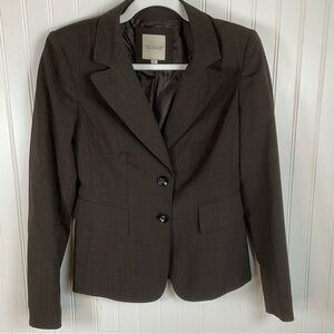 The Limited Brown Blazer jacket Travel Collection